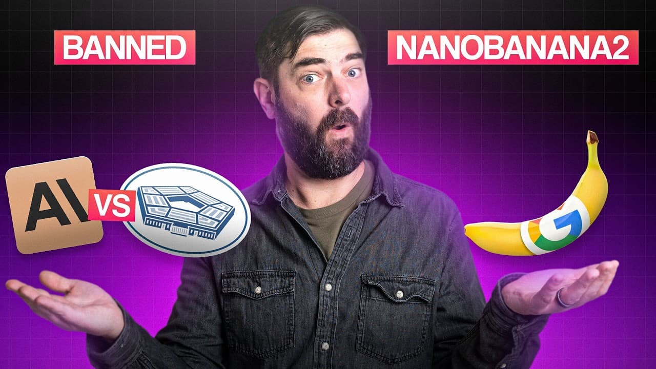 AI NEWS: Anthropic vs US Government + Testing Nanobanana 2