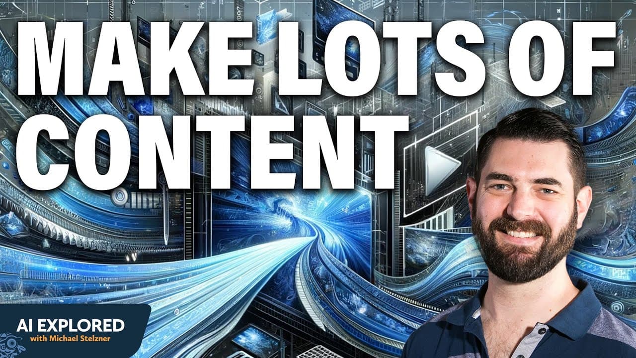 Repurposing Video Content Into Multiple Mediums with AI Tools